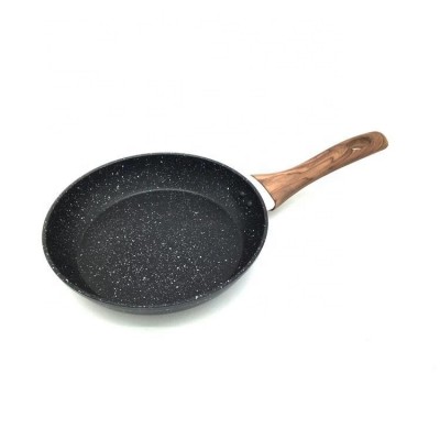 18/20/22/24/26/28/30cm forged aluminum marble coated grill frying pan with induction bottom